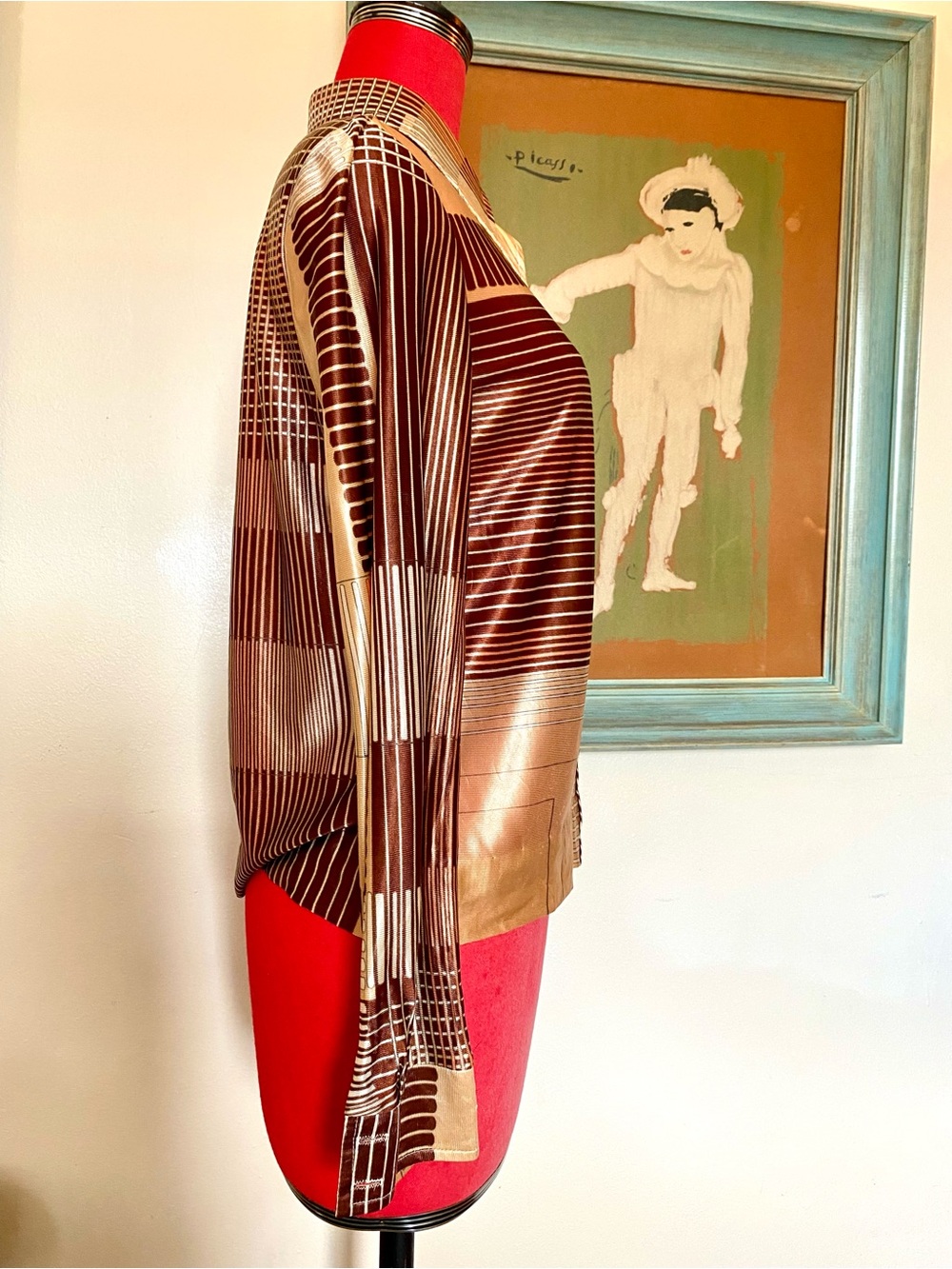 70s Geometric Print Shirt 🕺🏼 - Picture 4 of 5